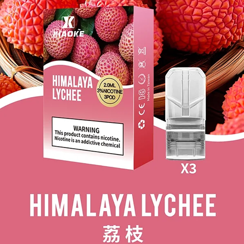 XIAOKE一代煙彈(三顆裝)|通用SP2S/LANA/RELX等主機・20款口味選擇・3%尼古丁:圖片 2
